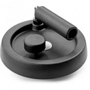Solid Control Handwheel With Revolving/folding Handle and Locking Knob