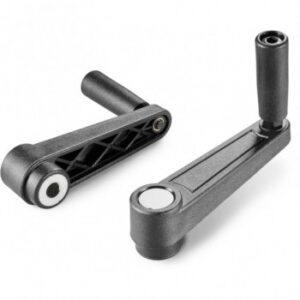 Crank Handle With Smooth Insert and Revolving Handle