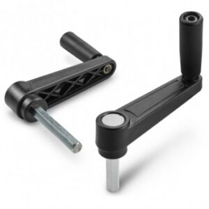 Crank Handle With Hexagonal Stud and Revolving Handle