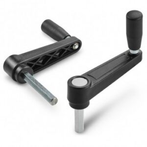 Crank Handle With Hexagonal Stud and Revolving Handle M145