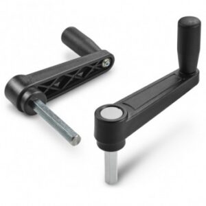 Crank Handle With Hexagonal Stud and Revolving Handle M129