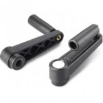 Crank Handle With Hexagonal Hole and Revolving and Folding Handle