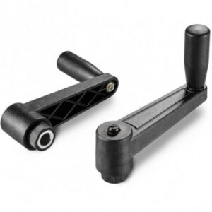Indexed Crank Handle With Smooth Insert and Revolving Handle M129