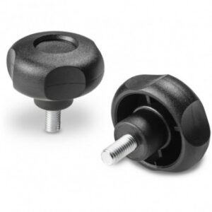 4-lobe Handwheel With Threaded Stud