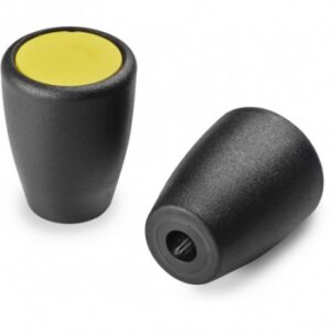 "euromodel" Conical Knob With Cap and Push-fit Hole