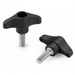 “euromodel” Wingnut With Threaded Stud Without Cap
