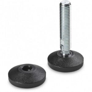 Mounting and Thrust Foot With Jointed Threaded Stem