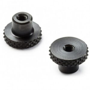 Knurled Metal Handwheel With Threaded Bore