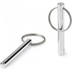 Quick Release Steel Ring Detent Pin