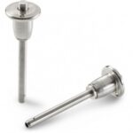 Complete Stainless Steel Knob With Quick Fixing Nose Pin